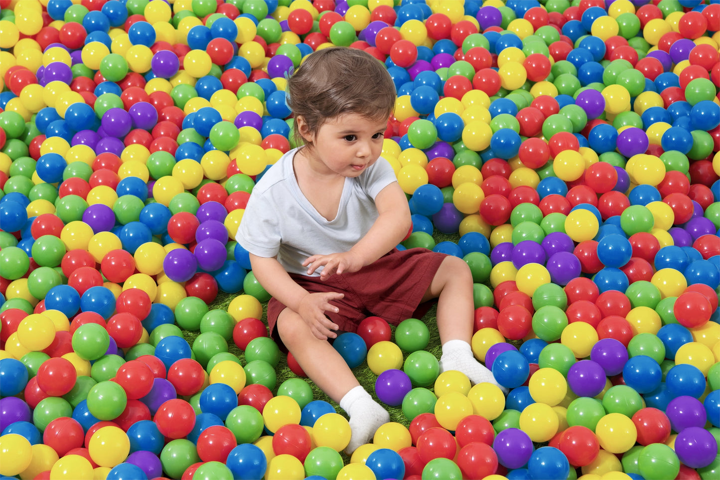 100 Piece Play Balls, Multicolor, Baby and Toddler Toys