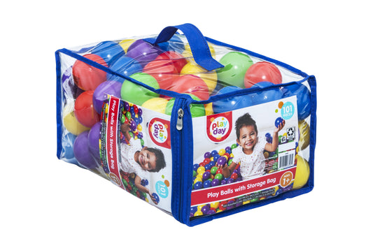 100 Piece Play Balls, Multicolor, Baby and Toddler Toys